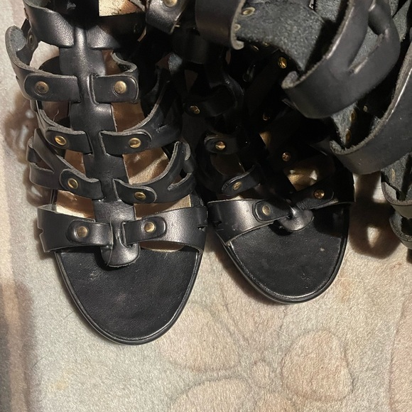 New Sotto Sopra Italian leather gladiator sandals - Picture 5 of 9